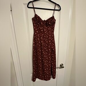 House of CB Floral Spaghetti Strap Dress